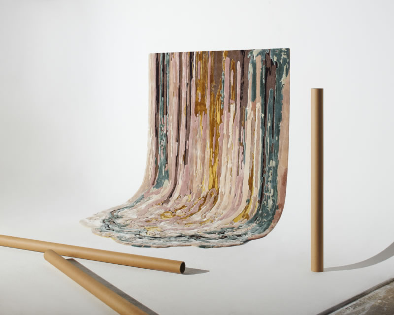 新中式艺术高端抽象图案地毯贴图