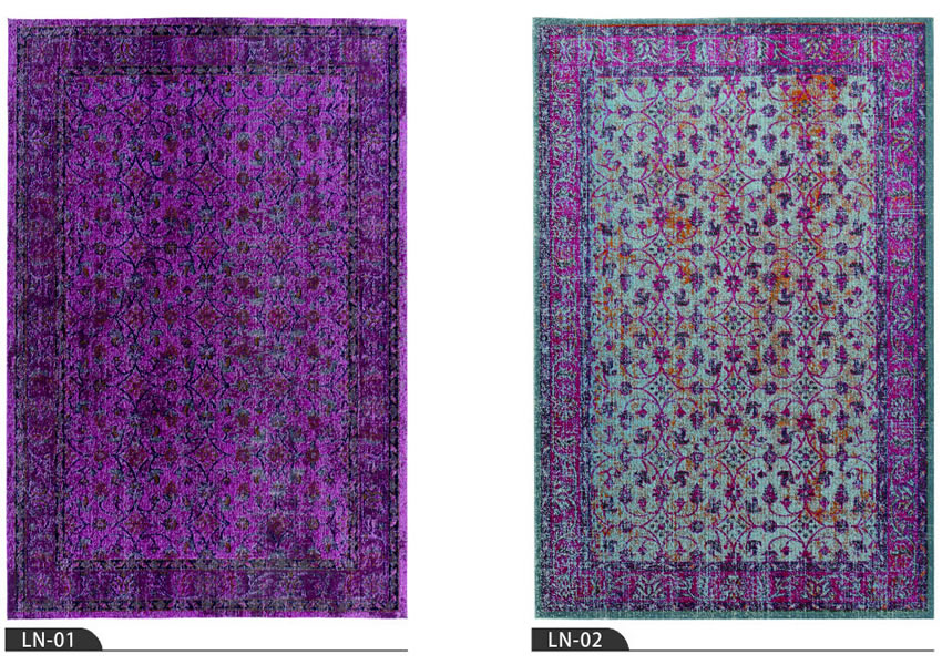 土耳其机织古典风格地毯-流年