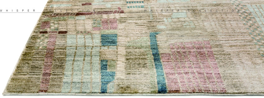 土耳其进口机织人造丝地毯-细语