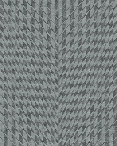 现代风格墨灰色几何图案地毯贴图