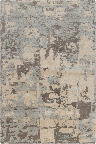 现代风格蓝灰色抽象图案地毯贴图