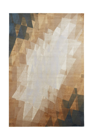 现代风格几何渐变图案地毯地毯贴图