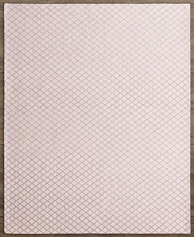 现代风格粉色简单几何图案地毯贴图