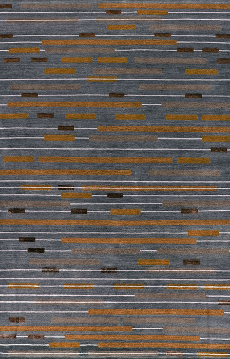 现代风格灰墨色条纹地毯贴图