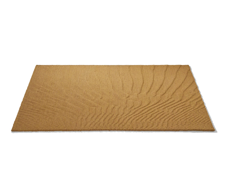 现代风格土黄色素色沙漠纹理地毯贴图