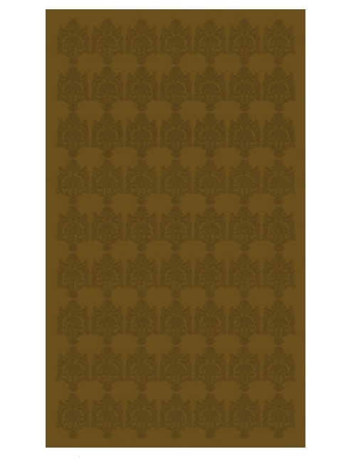 新中式古典咖色花纹图案地毯贴图