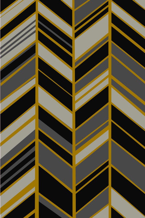 现代风格灰色金色几何图案地毯贴图
