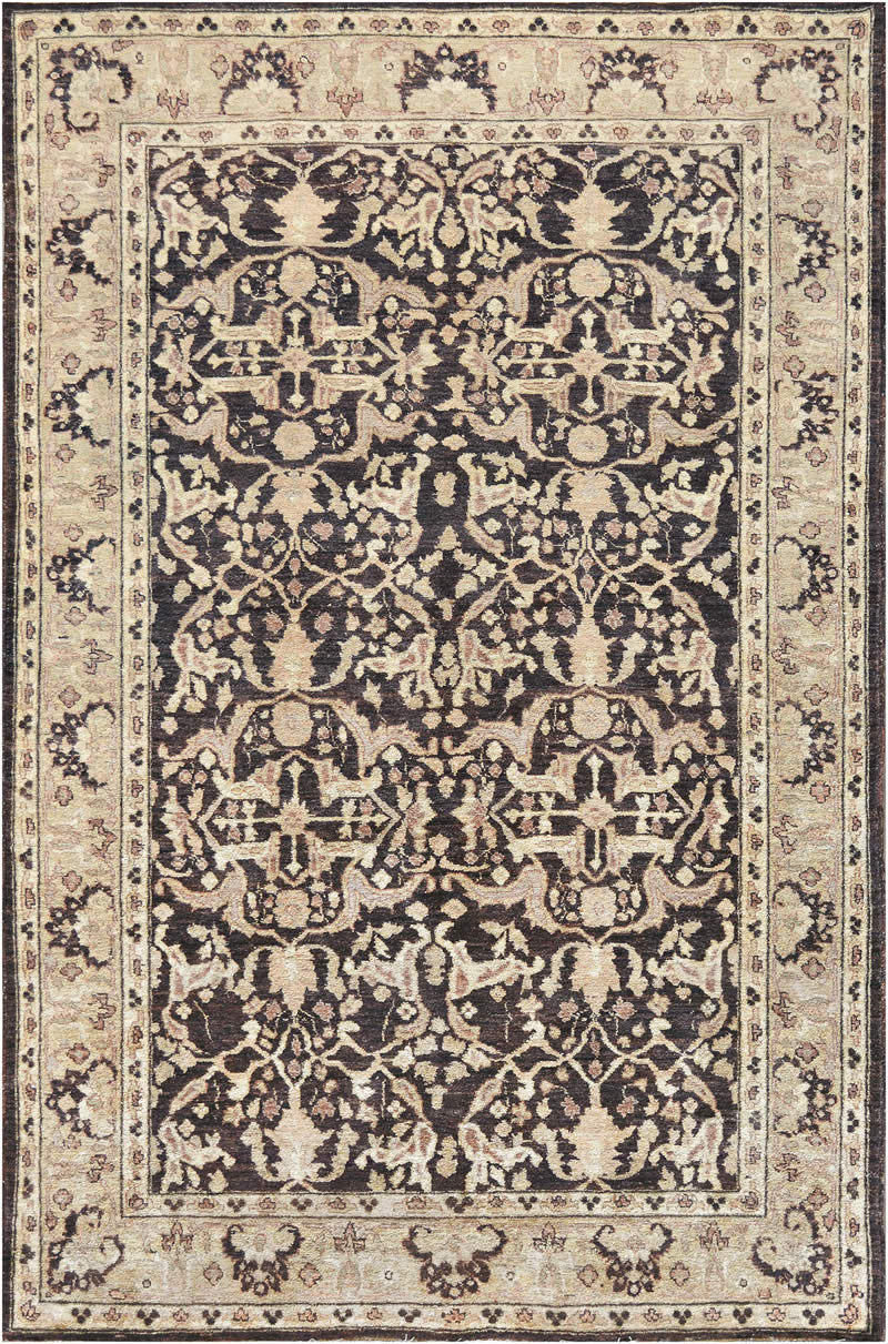 美式风格古典图案地毯贴图-高端定制
