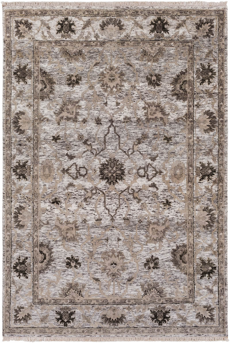 美式风格咖色花纹图案地毯贴图-高端定制