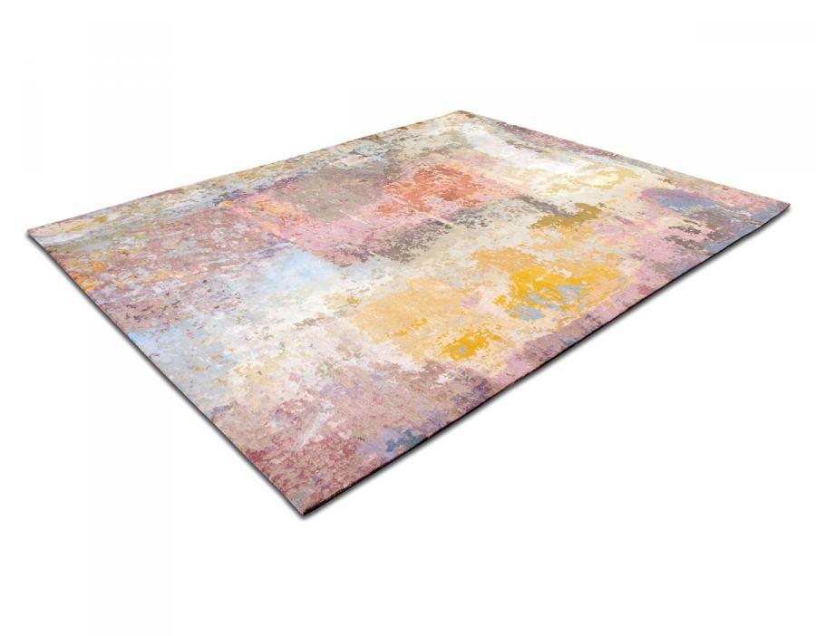 新中式彩色抽象图案地毯贴图-高端定制-2