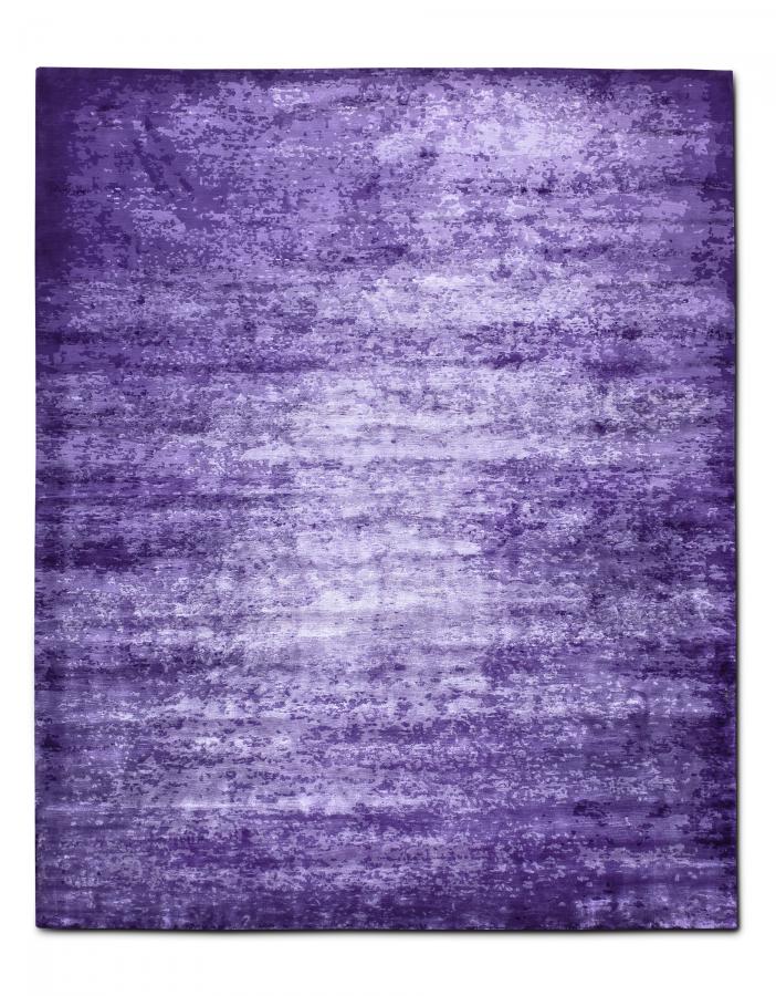 新中式紫色抽象图案地毯贴图-高端定制