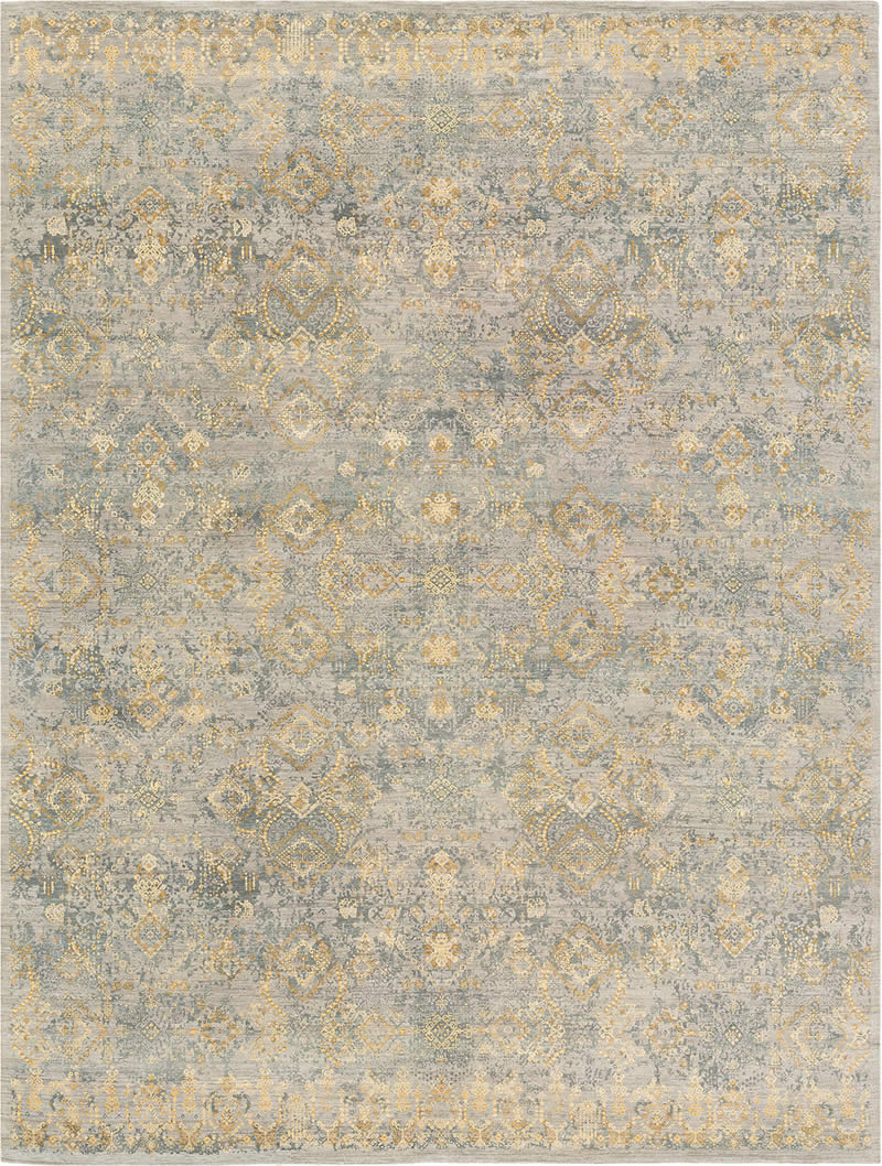 美式风格抽象花纹图案地毯贴图-高端定制
