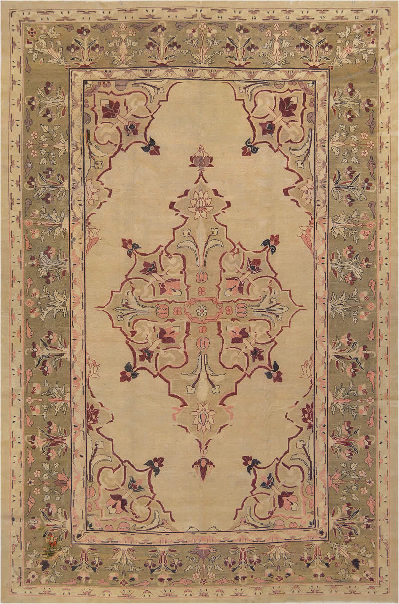 美式风格简单花纹图案地毯贴图-高端定制-2