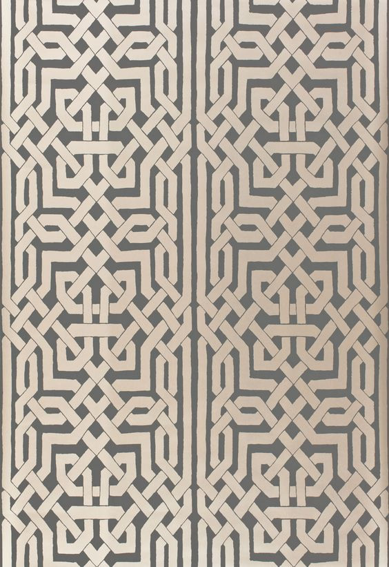 新中式风格灰墨几何纹理地毯贴图
