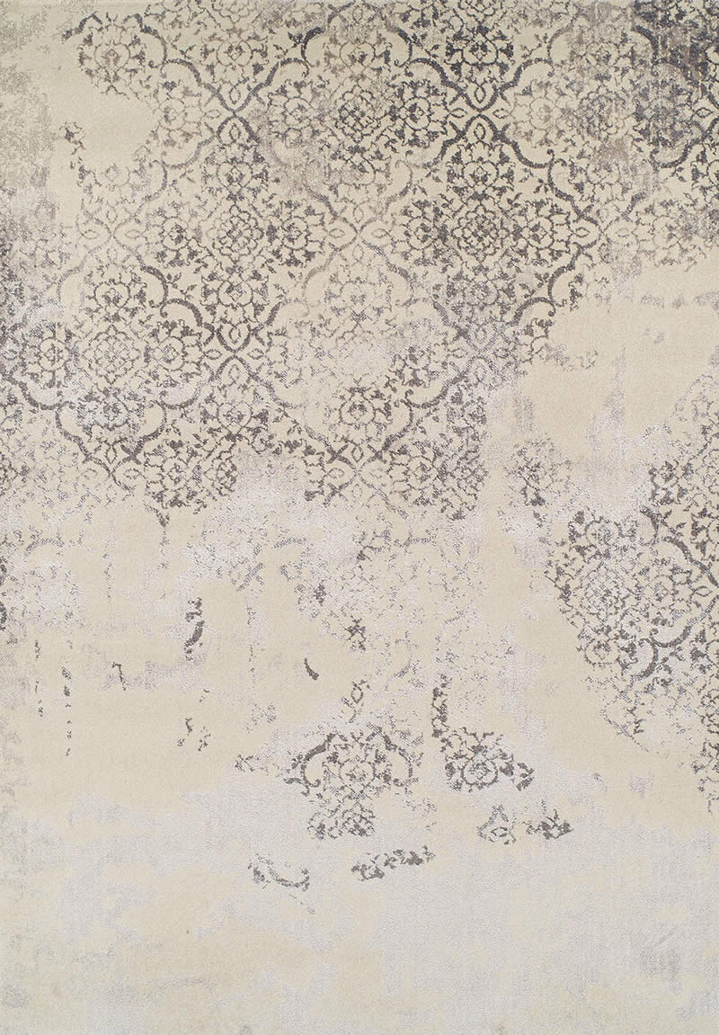 美式风格破损灰色花纹图案地毯贴图-高端定制