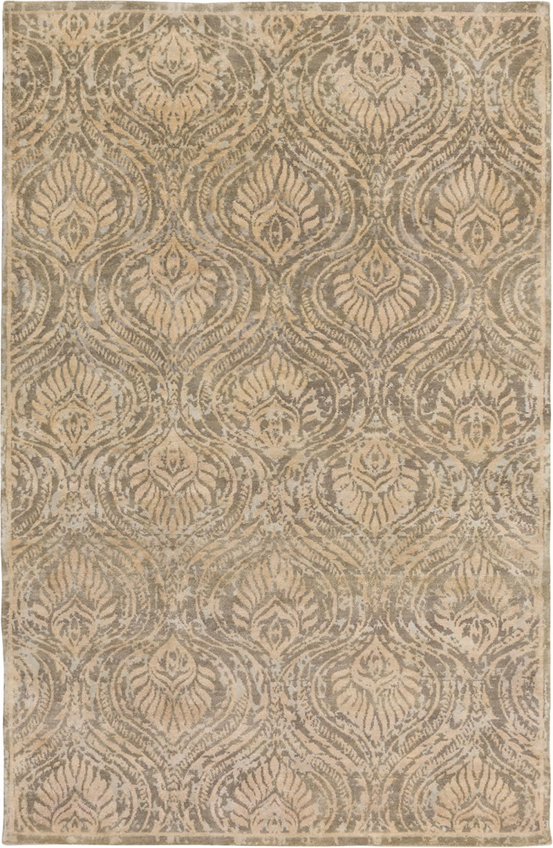 美式风格简单抽象花纹图案地毯贴图-高端定制