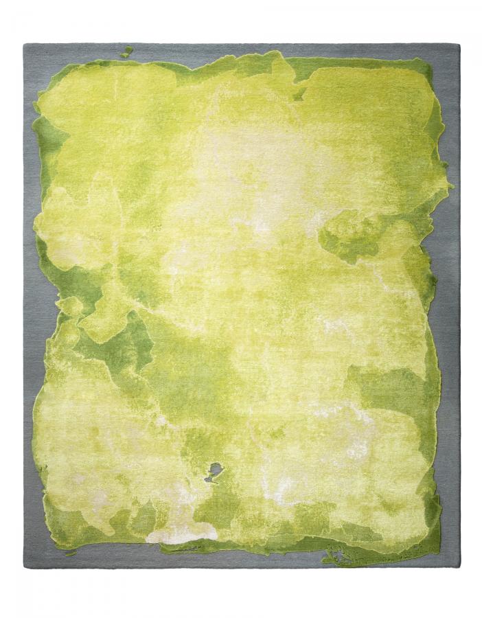 新中式绿色抽象地毯贴图-高端定制-3