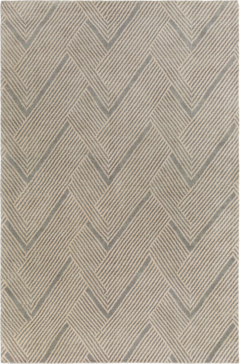 现代风格蓝灰色几何图案地毯贴图