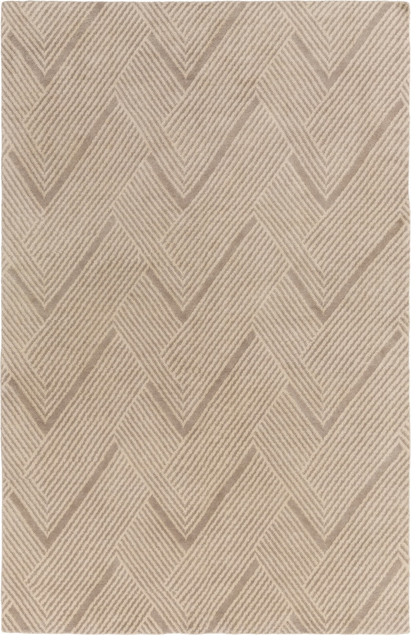 现代风格咖色几何条纹图案地毯贴图