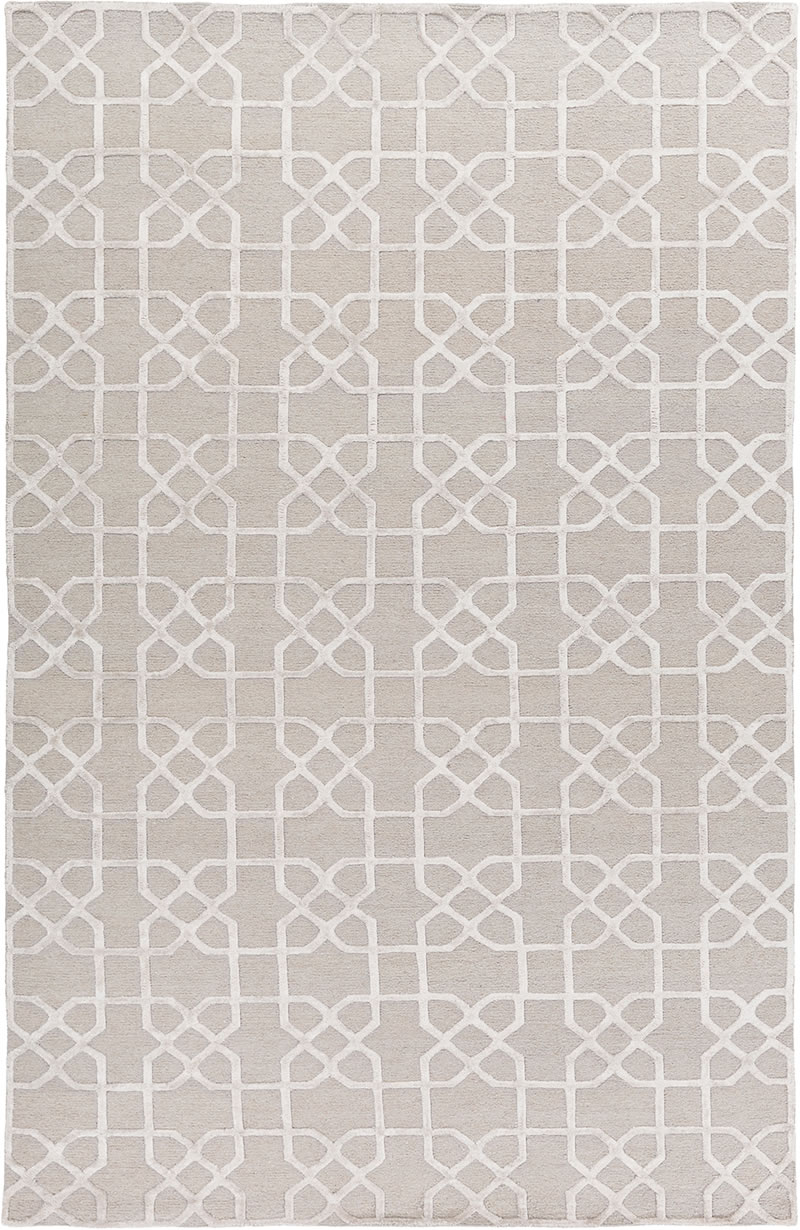 新中式白灰色几何图案地毯贴图