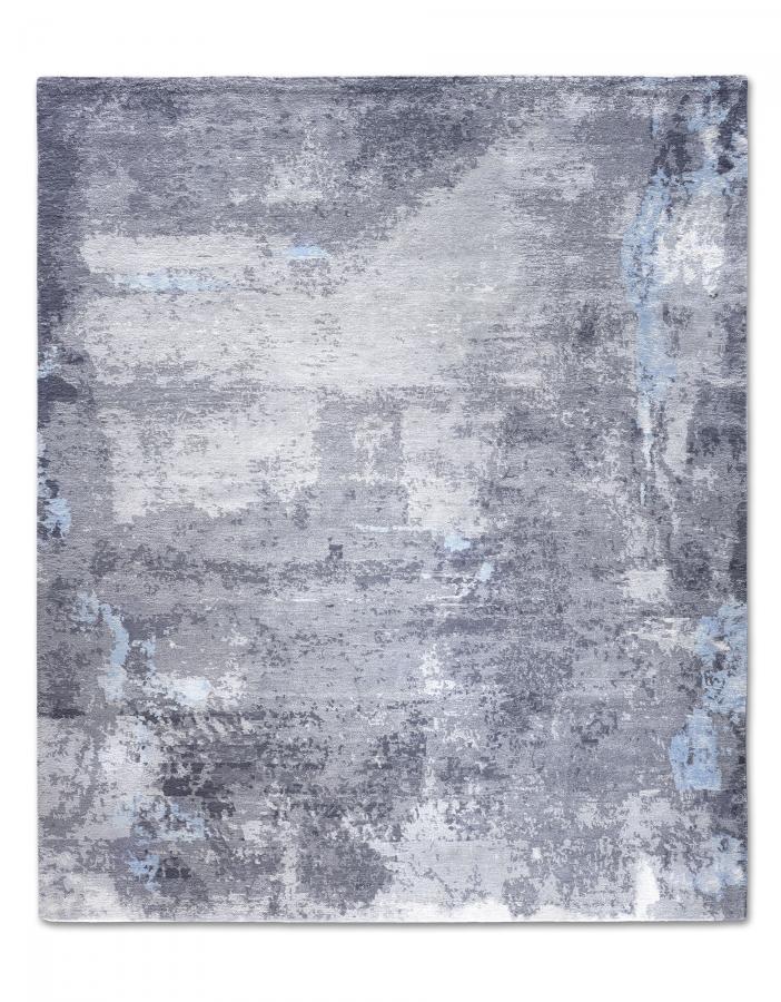 新中式灰蓝抽象图案地毯贴图-高端定制-2