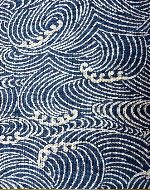 新中式海浪图案地毯贴图
