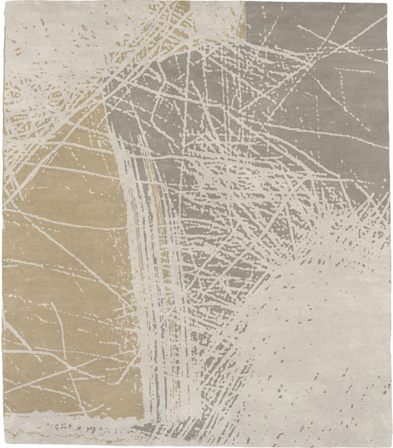 现代风格灰白抽象图案地毯贴图
