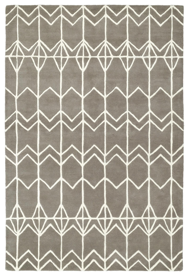 新中式咖白色几何线条图案地毯贴图