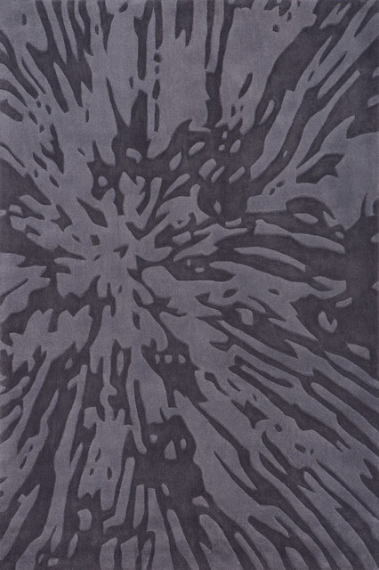 现代风格紫灰色抽象图案地毯贴图