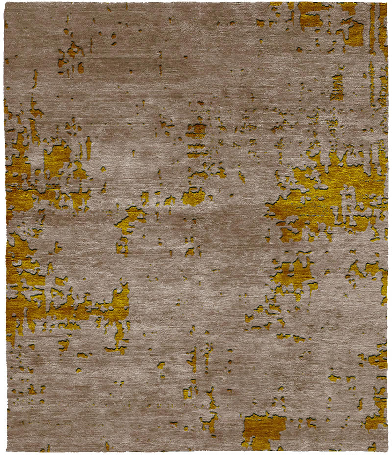 现代风格浅咖色简单抽象图案地毯贴图