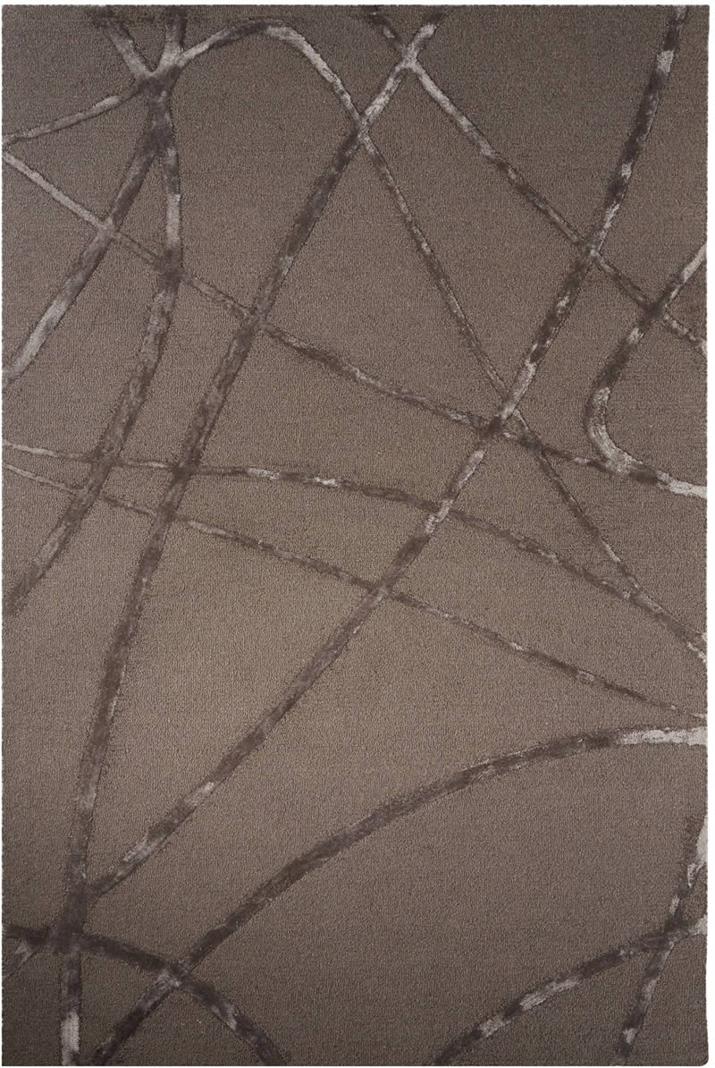 新中式风格咖色几何纹理图案地毯贴图
