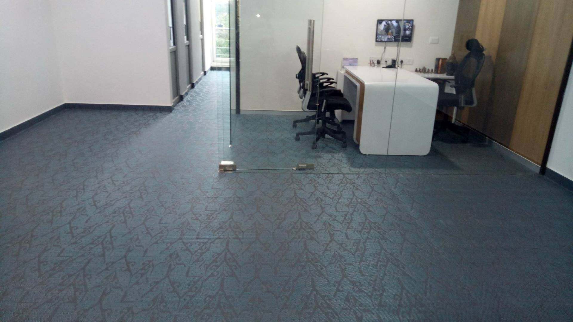 机器PVC编织工程地毯案例