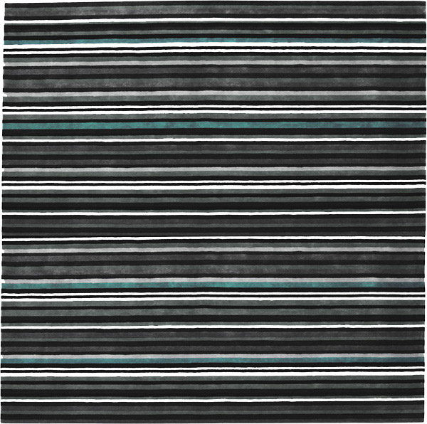 现代风格深浅黑灰色条纹图案地毯贴图-4