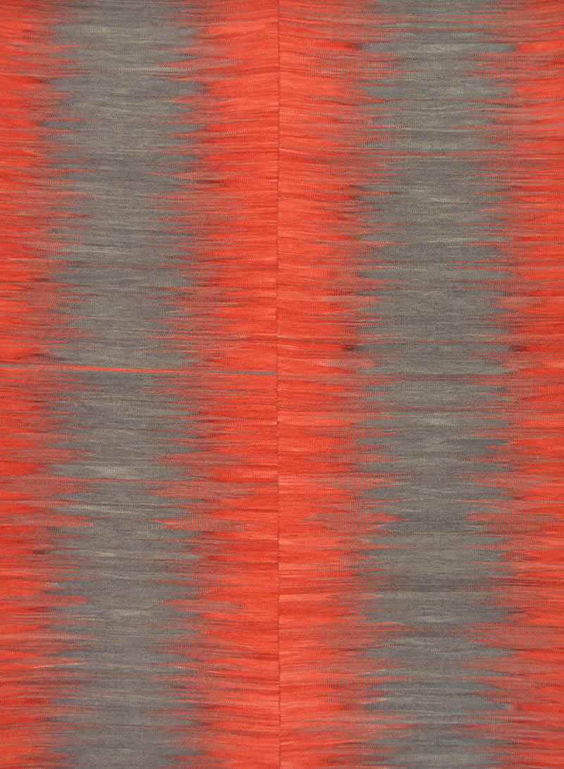 现代风格深橘灰色几何图案地毯贴图