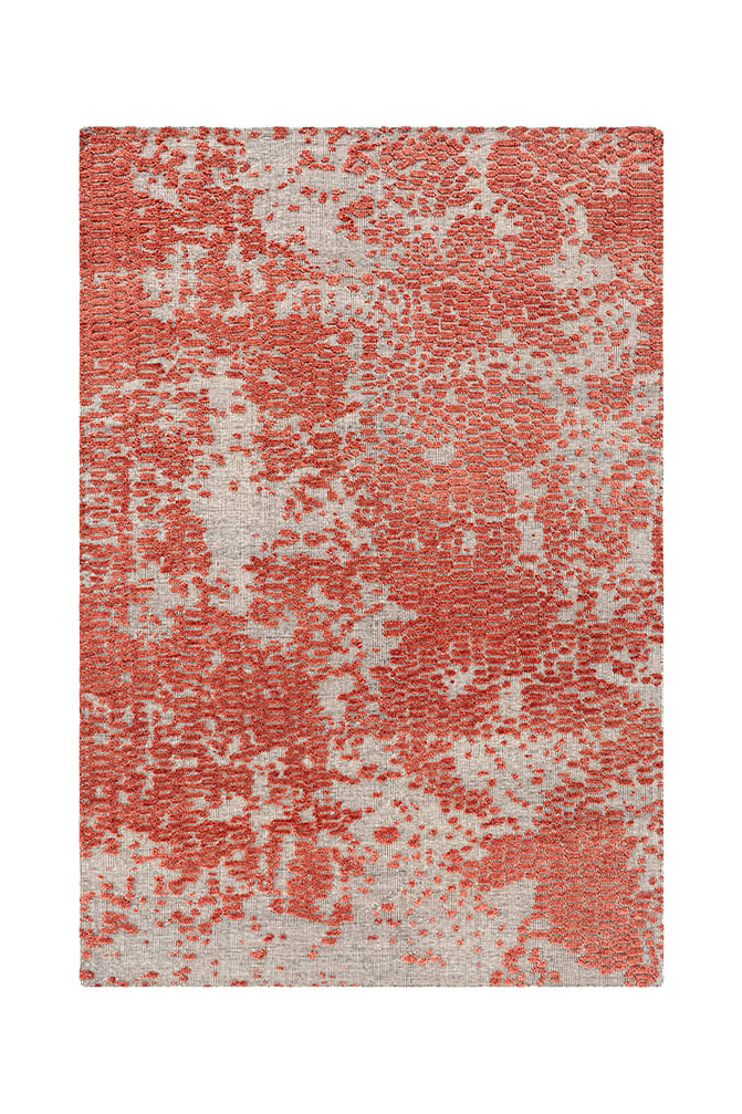 现代风格砖红色抽象图案地毯贴图