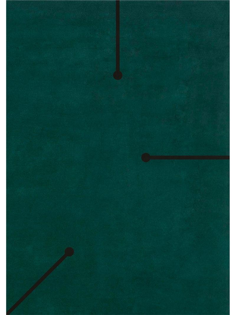 现代简约绿黑色简单地毯贴图
