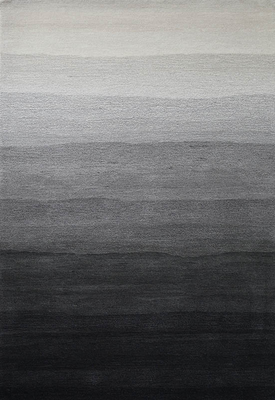 北欧风格黑灰色渐变图案地毯贴图