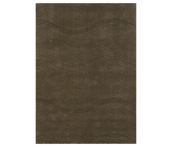 现代风格巧克力色波纹纹理图案地毯贴图