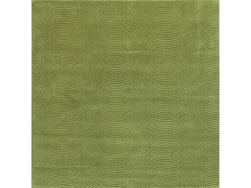现代风格绿色波纹纹理图案地毯贴图