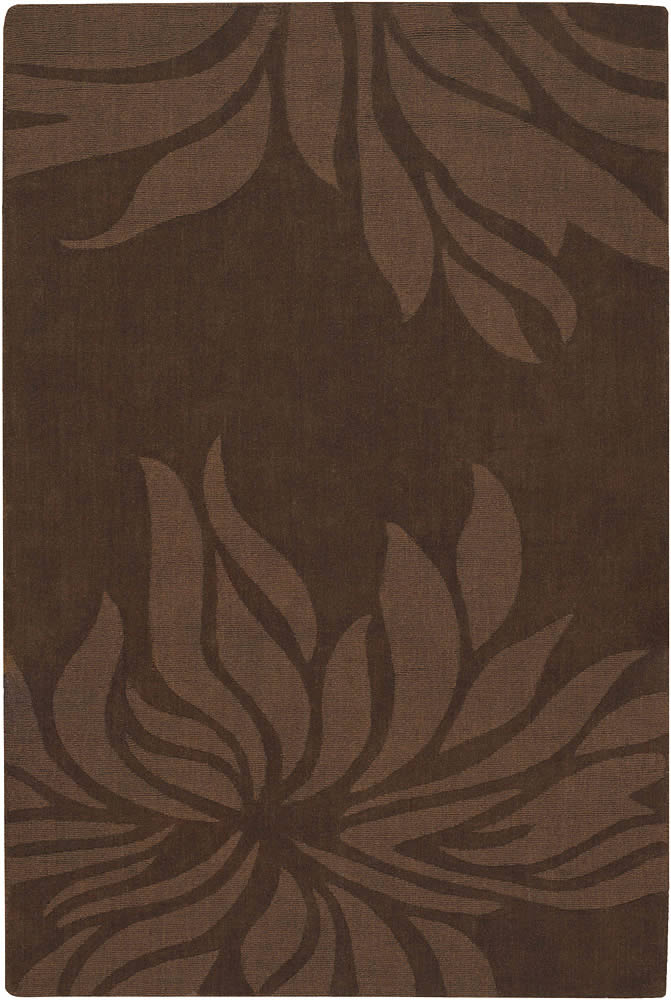 现代美式深咖色简单花纹图案地毯贴图