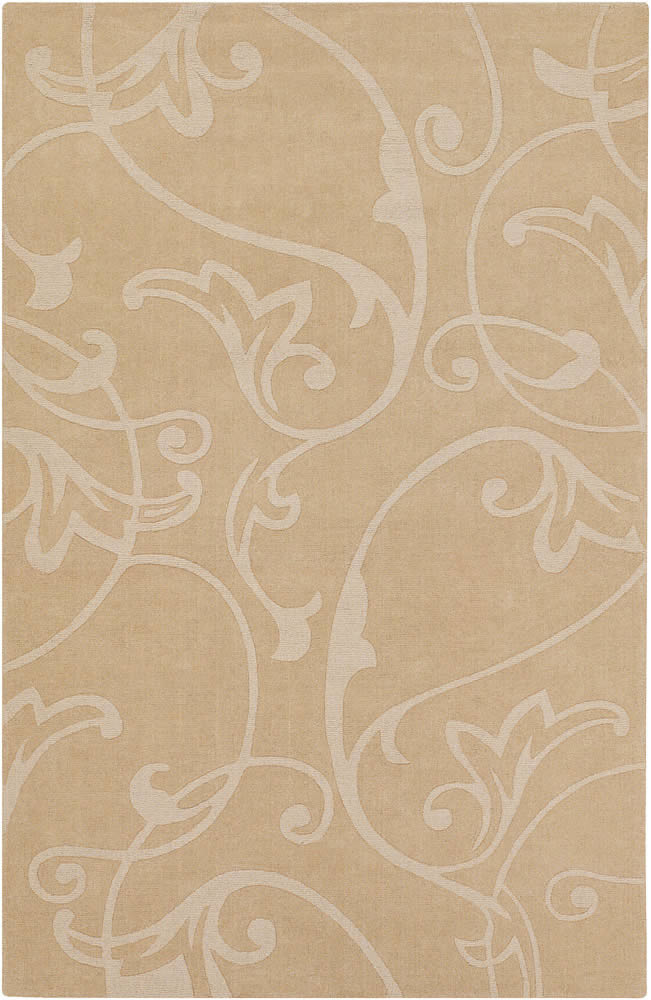 现代美式浅棕色简单花纹图案地毯贴图