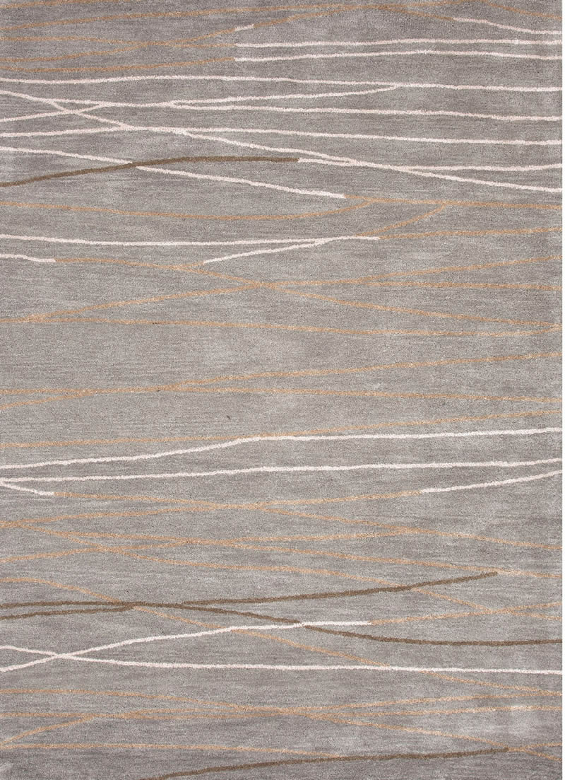 现代风格灰色条纹简单图案地毯贴图