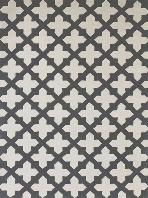 现代风格灰白色几何案地毯贴图