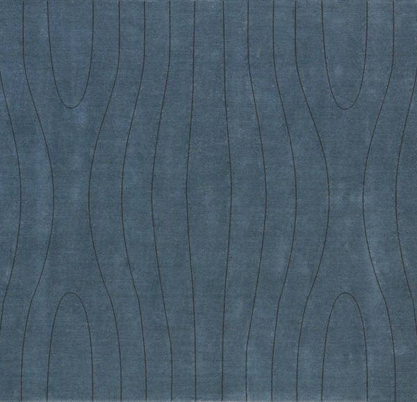 现代风格蓝灰色简单图案地毯贴图