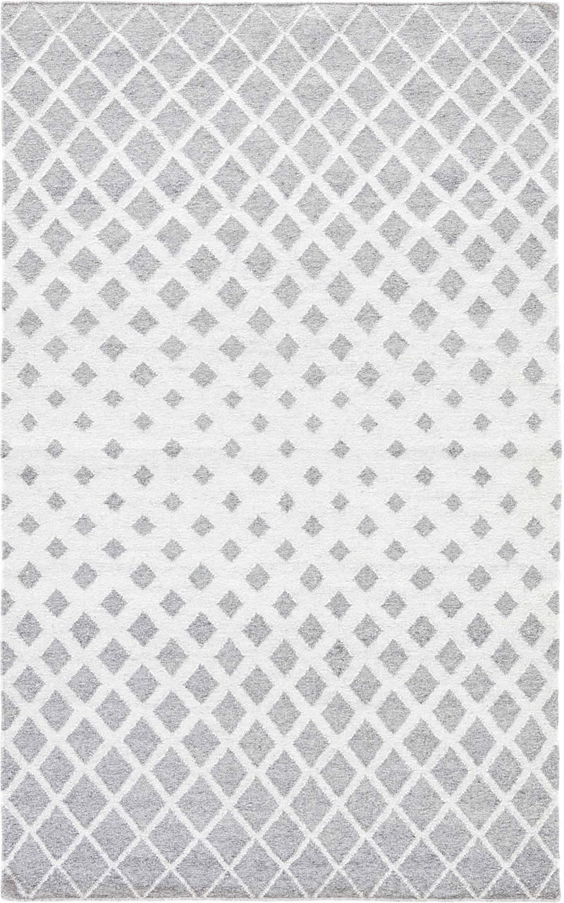 现代风格蓝灰白色几何图形图案地毯贴图