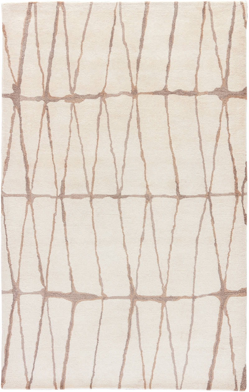 现代风格浅咖色简单条纹图案地毯贴图