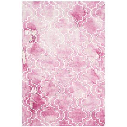 现代风格粉红色简单几何图案地毯贴图