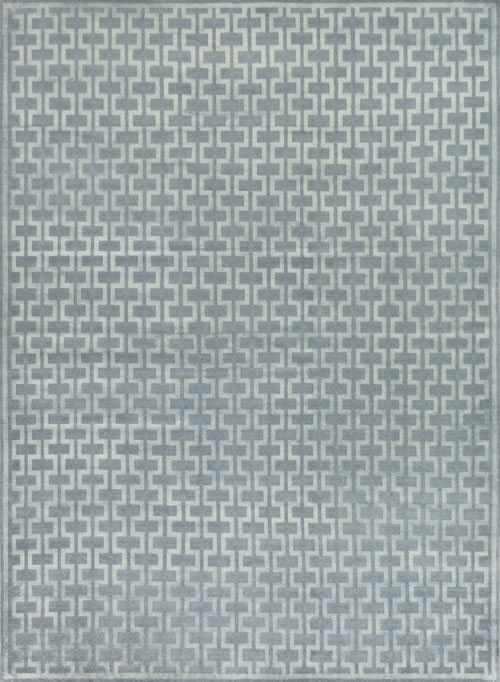 新中式蓝灰色几何纹理图案地毯贴图