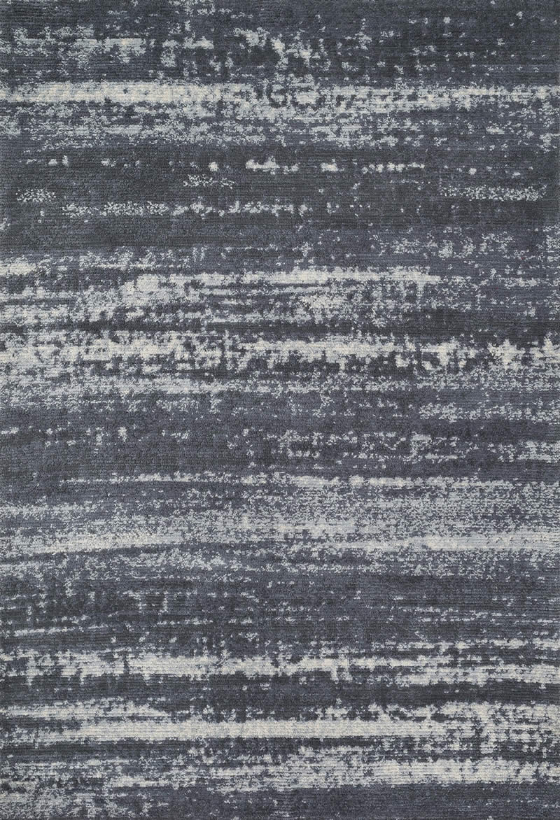现代美式深墨色抽象图案地毯贴图-高端定制