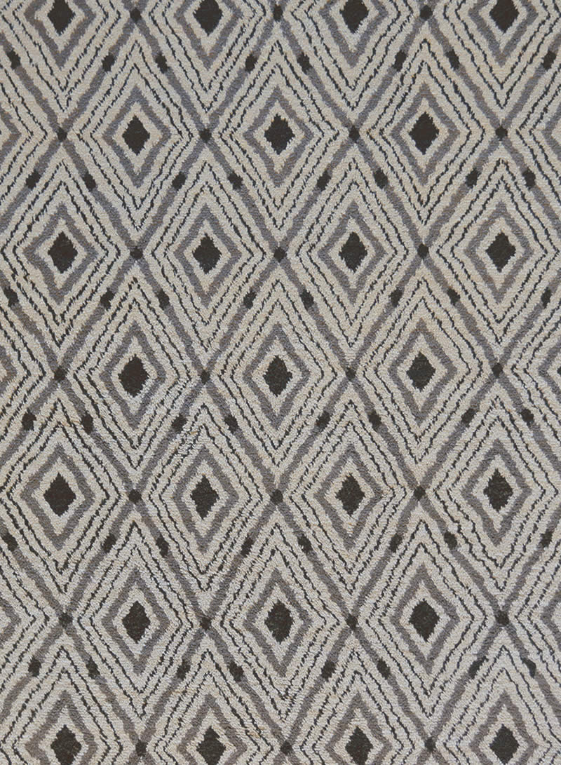 现代风格深浅灰色几何图案地毯贴图
